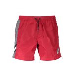Karl Lagerfeld Rosso Polyester Men's Beachwear Boxer
