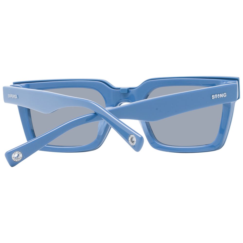 Sting Blue Acetate & Plastic Glasses (Frames) - Image 3