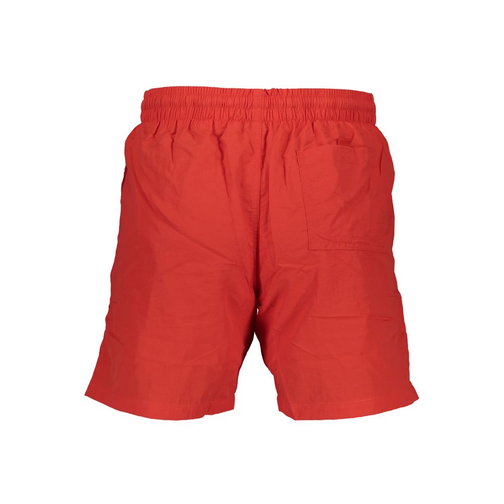Norway 1963 Rosso Poliammide Men's Swim Boxer - Image 3