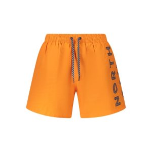 North Sails Arancione Nylon Mens Swim Trunk