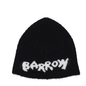Barrow Black Marabou Beanie