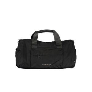 Tommy Hilfiger Black Polyester Men's Shoulder Bag
