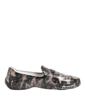 Dolce & Gabbana Multicolor Rubber Low Top Men Sneakers Shoes