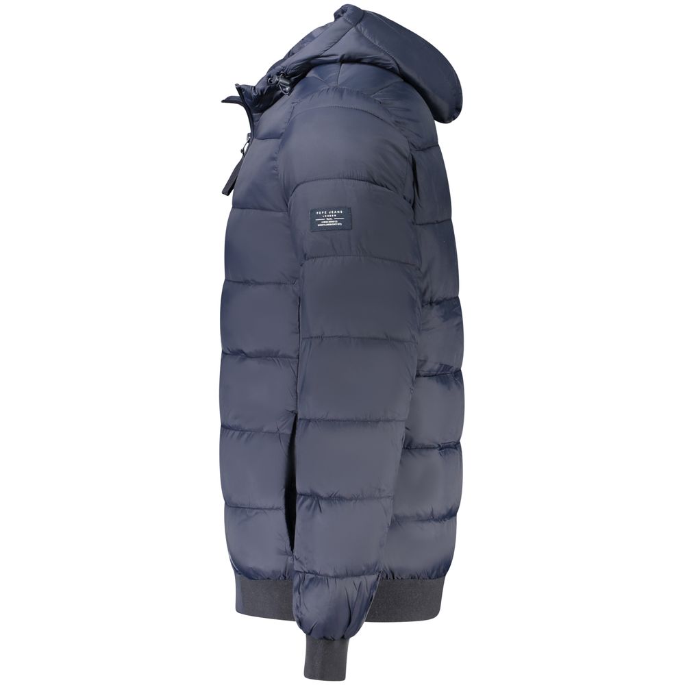 Pepe Jeans Blue Polyamide Jackets & Coat - Image 3