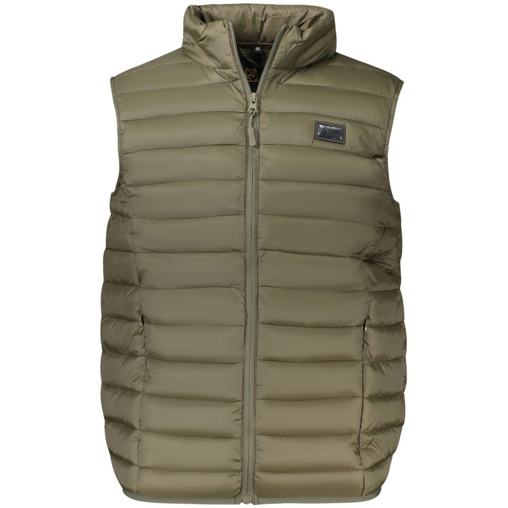 Cavalli Class Verde Polyester Mens Jacket