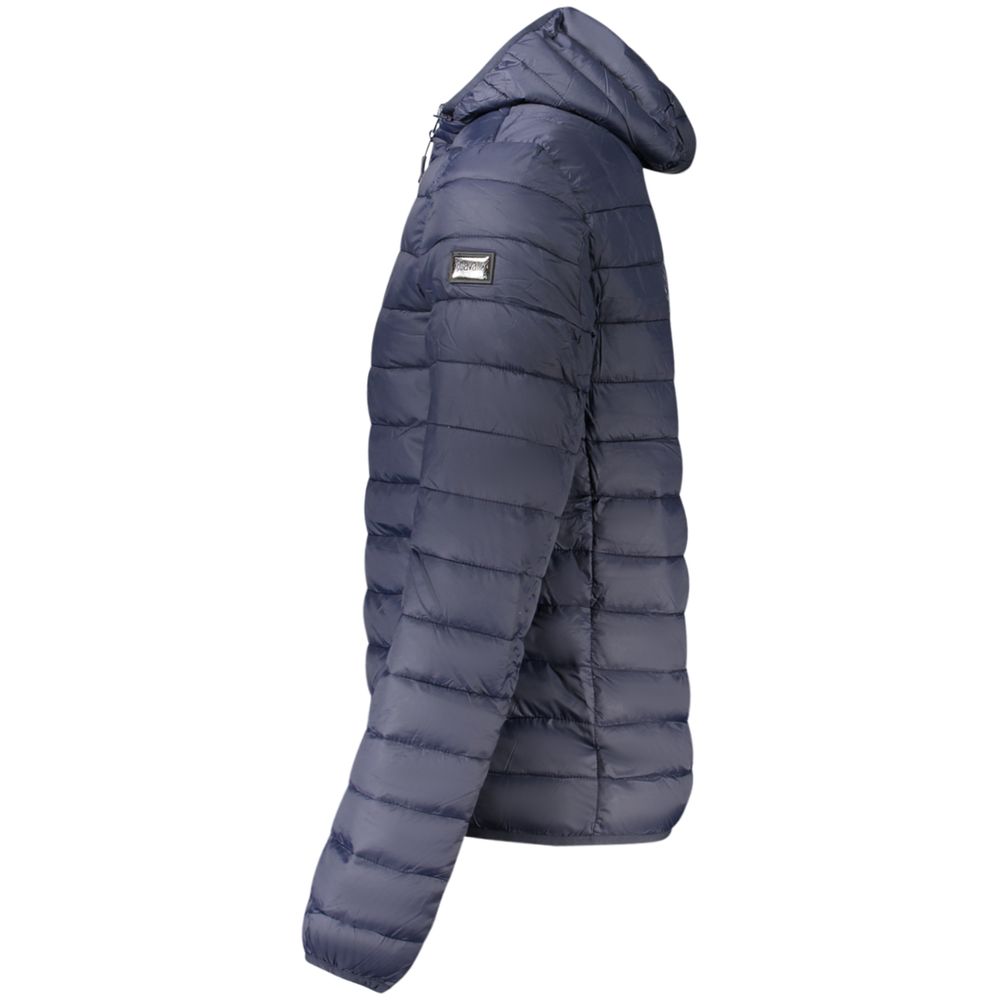 Cavalli Class Blu Polyester Men Jacket - Image 3
