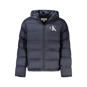 Calvin Klein Blu Poliammide Men's Jacket