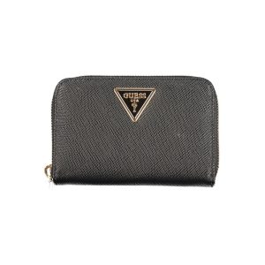 Guess Jeans Nero Poliuretano Women Wallet