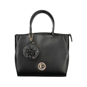 Laura Biagiotti Nero PVC Women Handbag