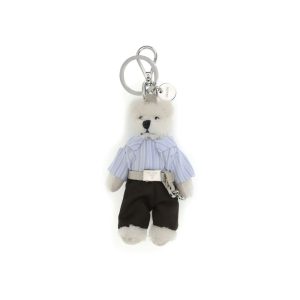 Prada Multicolor Cotton Keychain