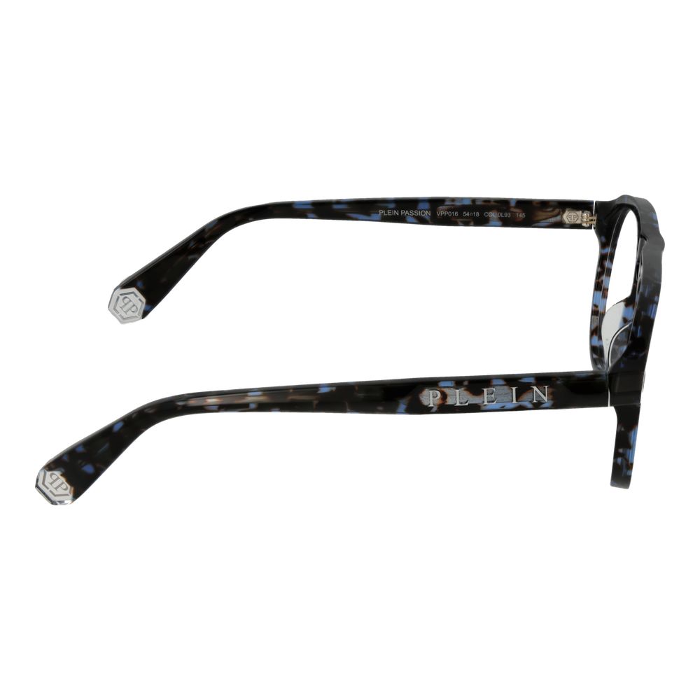 Philipp Plein Blue Cellulose Acetate Glasses (Frames) - Image 5