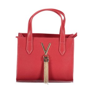 Mario Valentino Red Polyurethane Women Handbag