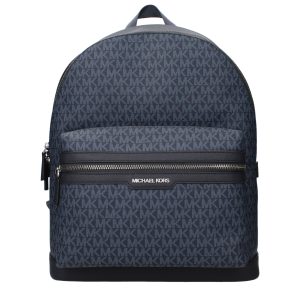 Michael Kors Blue Fabric Backpack