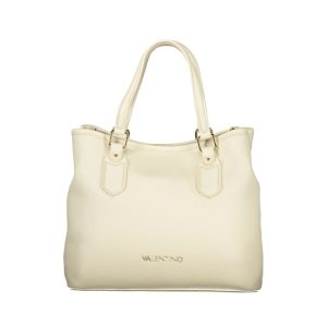 Mario Valentino Beige Polyurethane Women Handbag