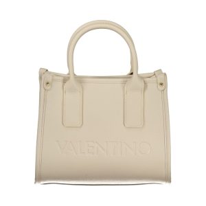 Mario Valentino Beige Polyurethane Women Handbag