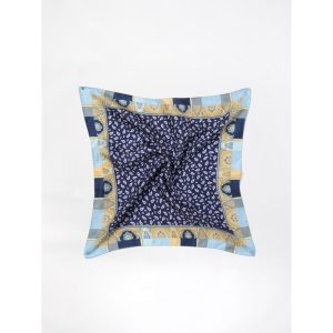 Etro Blue Silk Foulard