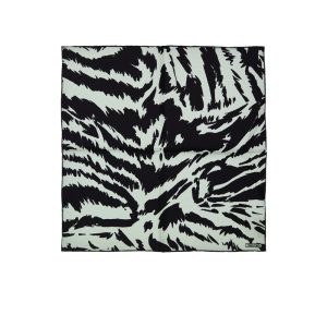 Tom Ford Gray Silk Pocket Square