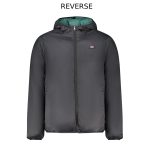 Norway 1963 Black Polyester Men's Reversible Jacket