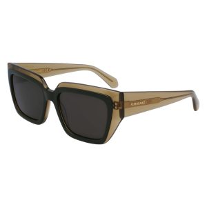 Ferragamo Bicolor Acetate Sunglasses