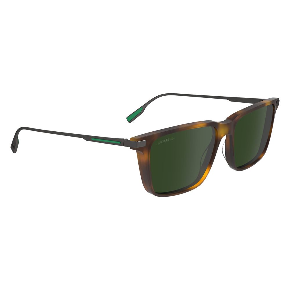 Lacoste Brown Acetate Sunglasses - Image 3