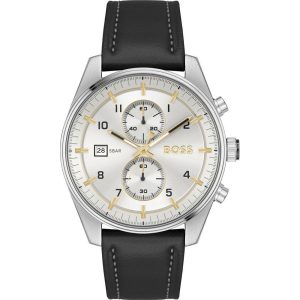 Hugo Boss Black Leather Dress Watch