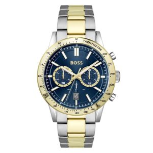 Hugo Boss Gray Stainless Steel Dress Watch