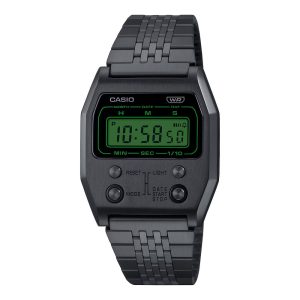 Casio Black Stainless Steel Digital Watch