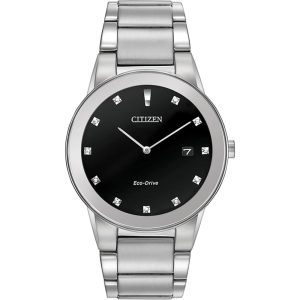 Citizen Gray Stainless Steel Dress Watch