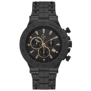GC Black Stainless Steel Dress Watch