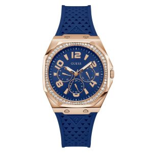 Guess Blue Synthetic Bracelet Watch