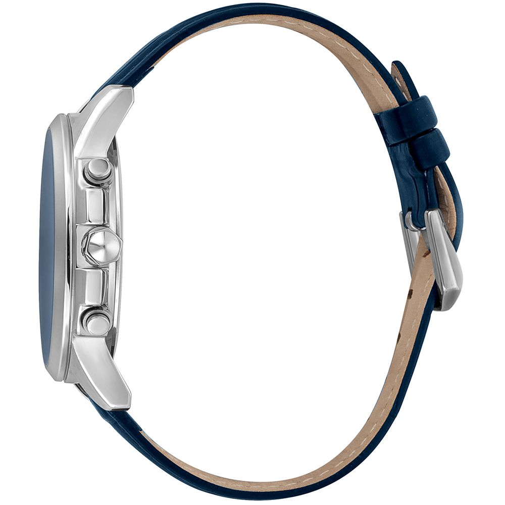 Just Cavalli Black Leather Bracelet Watch - Image 3