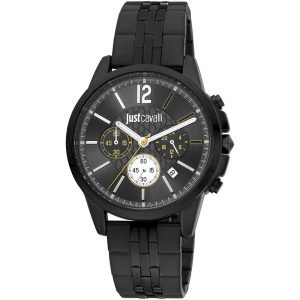 Just Cavalli Black Stainless Steel Bracelet Watch