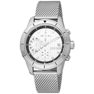 Just Cavalli Gray Stainless Steel Bracelet Watch