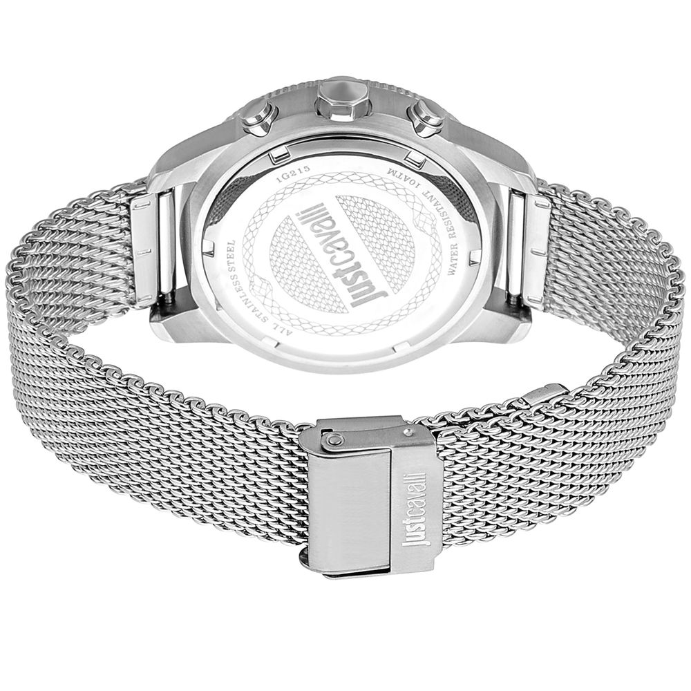 Just Cavalli Gray Stainless Steel Bracelet Watch - Image 2