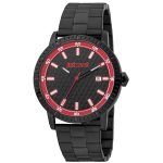 Just Cavalli Black Stainless Steel Dress Watch