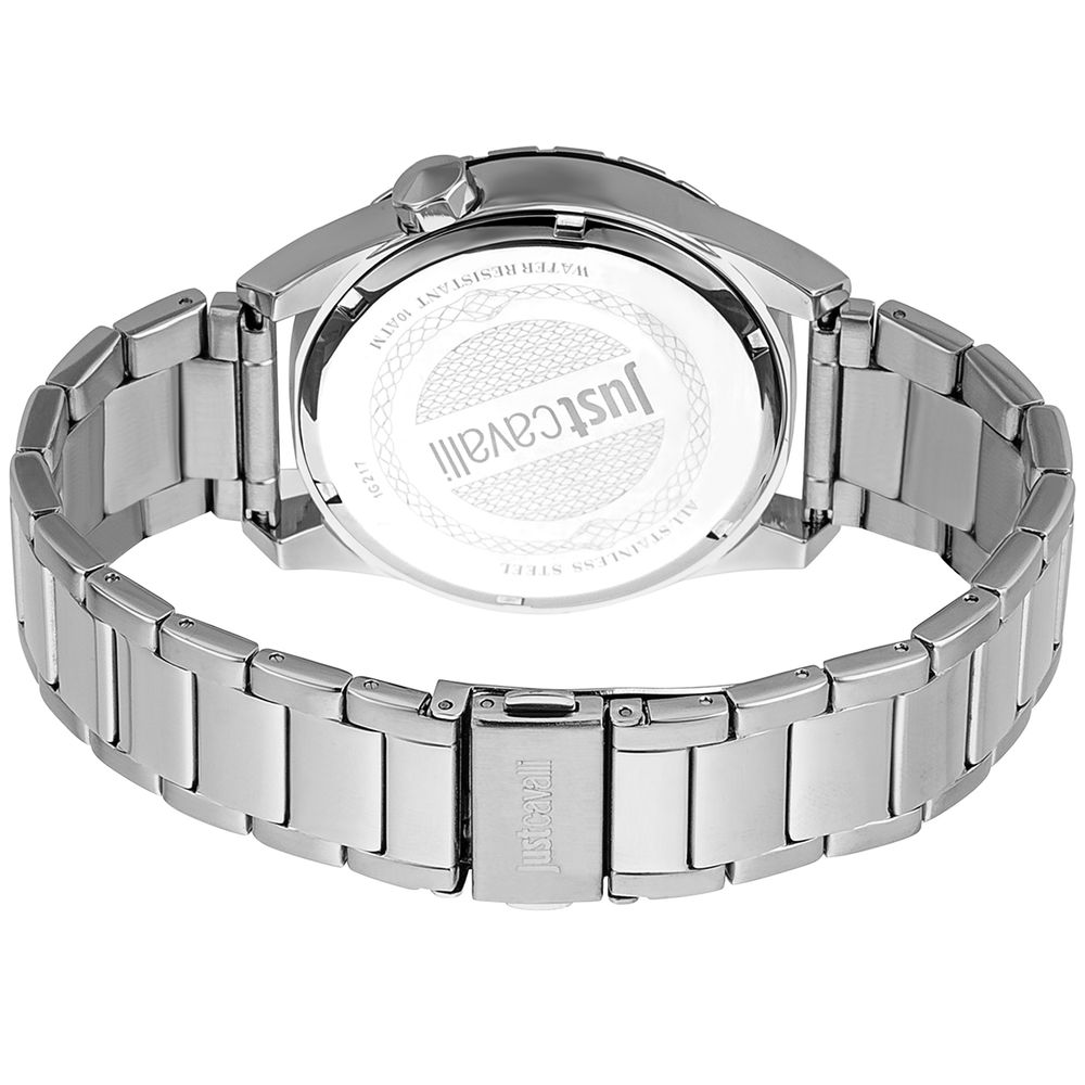 Just Cavalli Gray Stainless Steel Dress Watch - Image 2