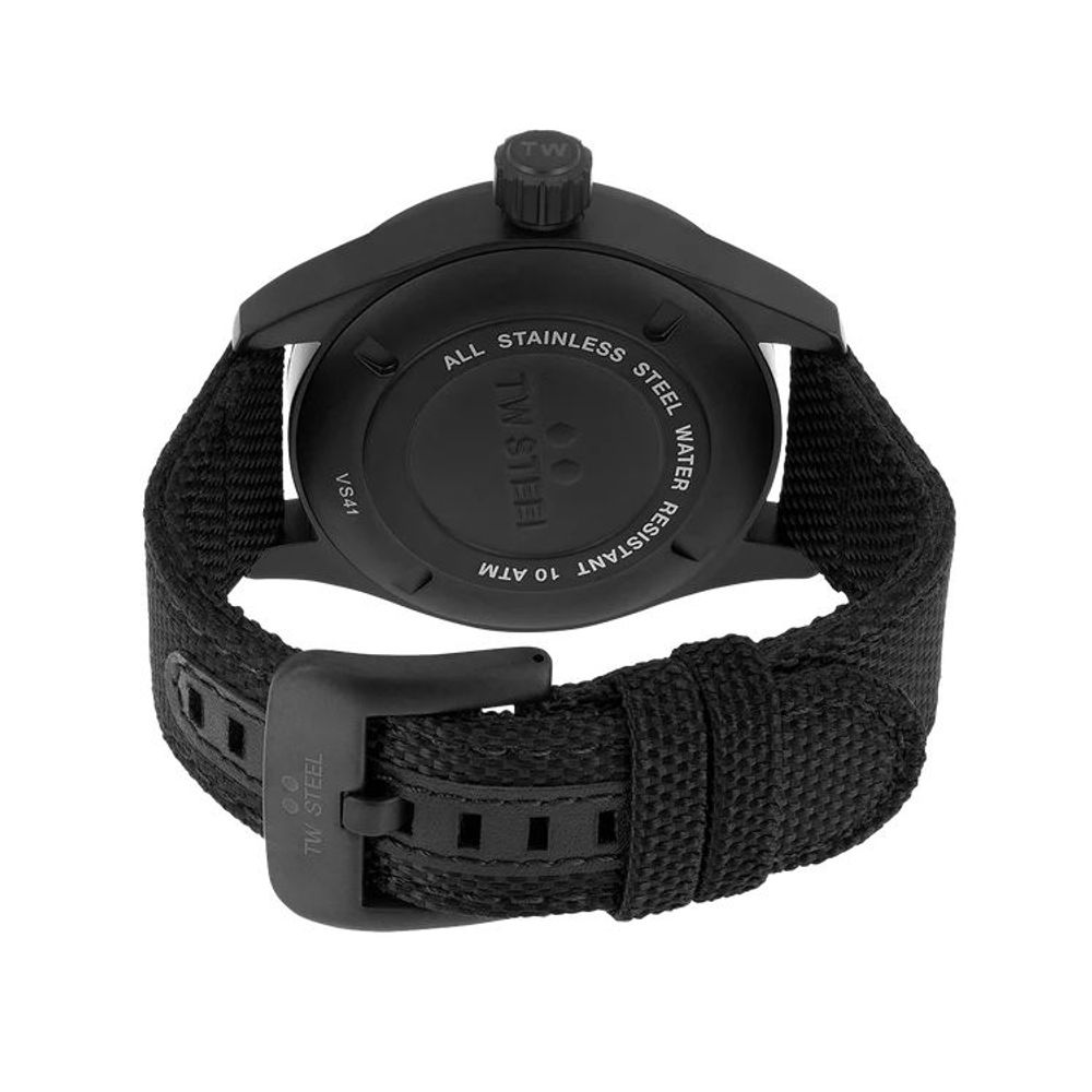 TW Steel Black Fabric Sport Watch - Image 3