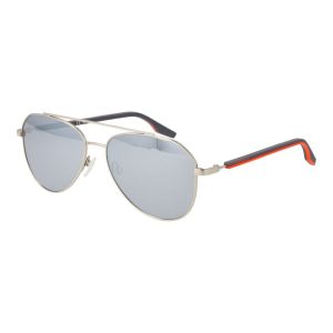 Converse Silver Rubber Sunglasses