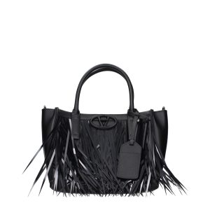Valentino Garavani Black Leather Handbag
