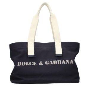 Dolce & Gabbana Blue Fabric Shoulder Bag
