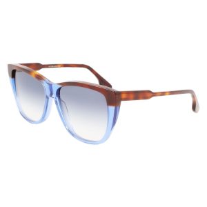 Victoria Beckham Blue Acetate Sunglasses