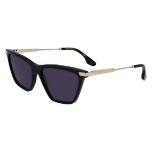 Victoria Beckham Black Acetate Sunglasses