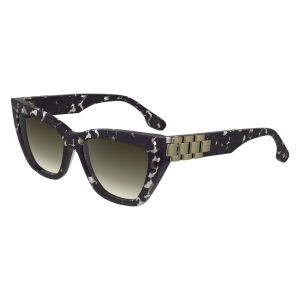 Victoria Beckham Black Acetate Sunglasses