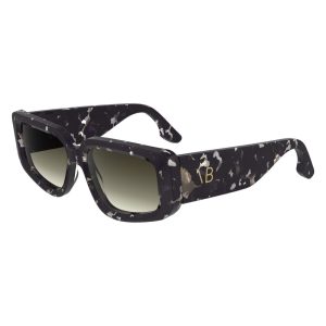 Victoria Beckham Black Acetate Sunglasses