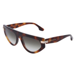 Victoria Beckham Brown Acetate Sunglasses