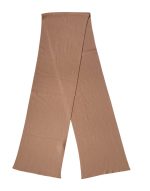Dolce & Gabbana Brown Cashmere Knitted Neck Wrap Shawl Scarf
