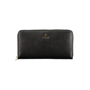 Furla Nero Leather Women Wallet