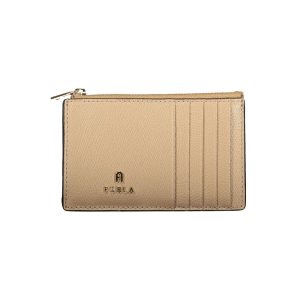 Furla Beige Leather Women Wallet