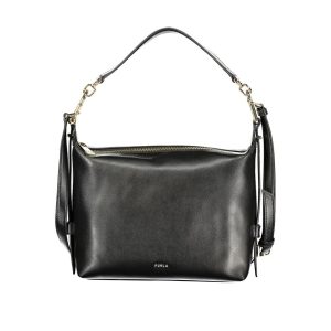 Furla Nero Leather Women Bag