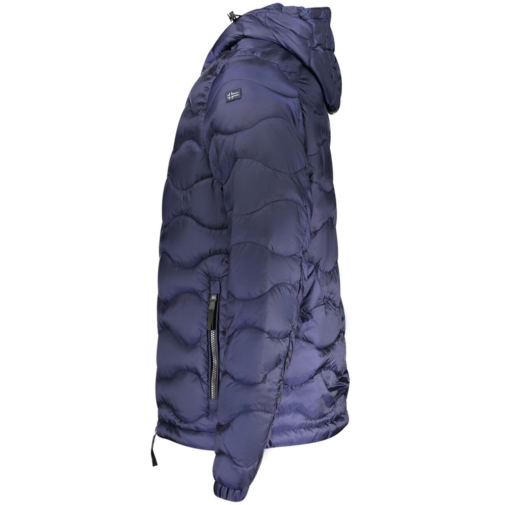 Norway 1963 Blue Polyamide Men's Jacket - Image 3